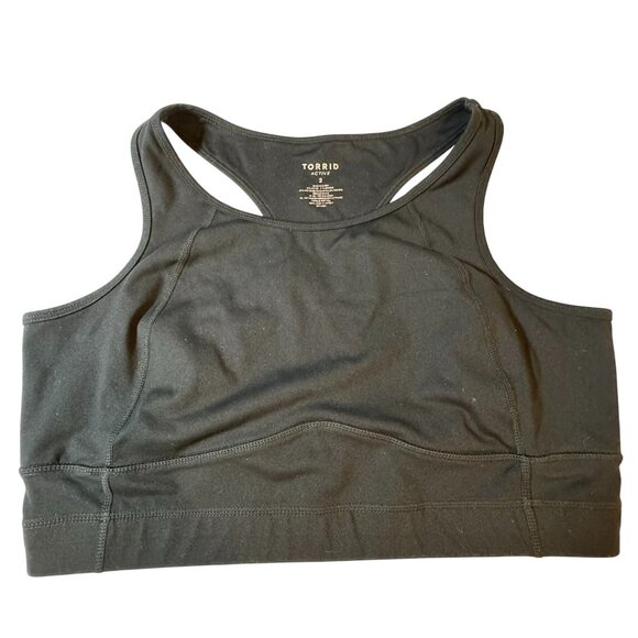 Torrid Low-Impact Wireless Longline Active Sports Bra Size 2 - Picture 1 of 4